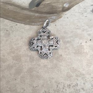Cross necklace charm